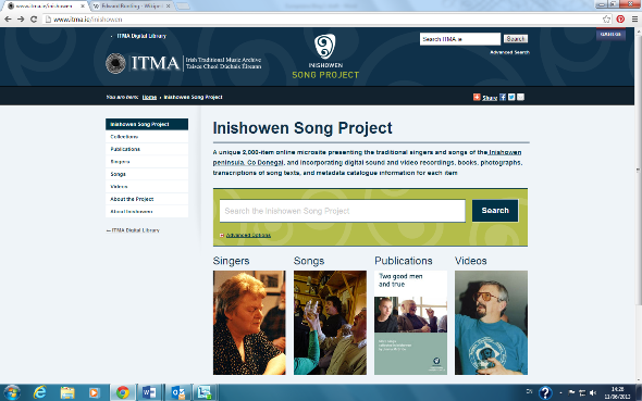 Inishowen Song Project