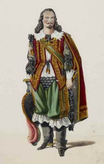A musketeer, from The Three Musketeers by Dumas and Maquet