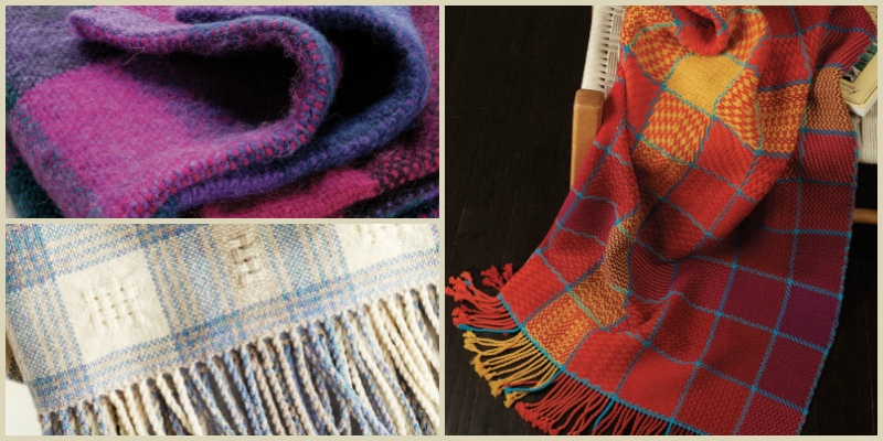 Beautiful Handwoven Blankets: Free Projects To Make Woven Throws For ...