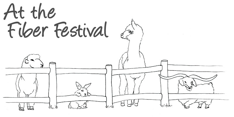 At the Fiber Festival How to Shop at Sheep and Wool Festivals Handwoven