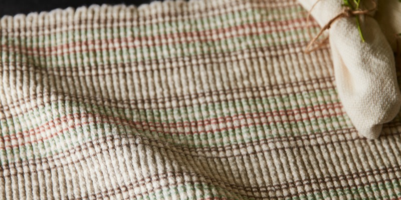 Beach House Placemats and Napkins Handwoven