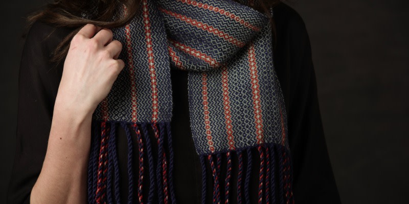 Discover Loom Theory FourShaft Scarf Collection from Handwoven Handwoven
