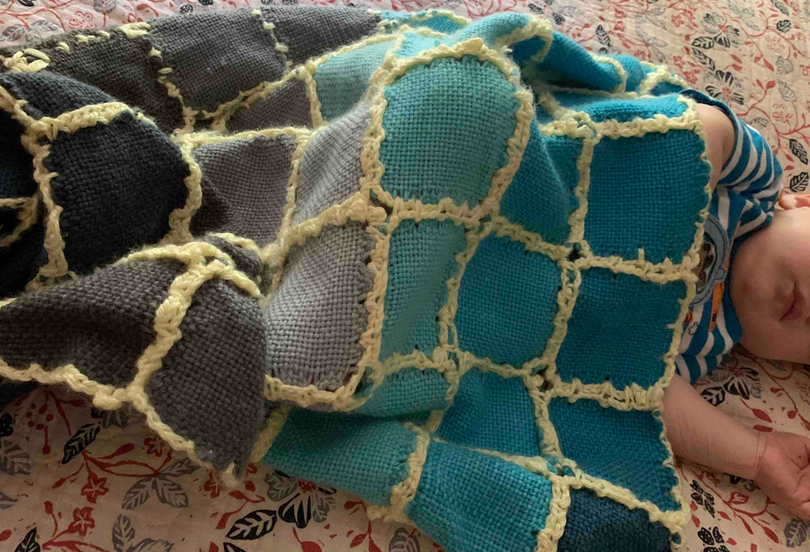 Weaving a PinLoom Baby Blanket Finally Finished Handwoven
