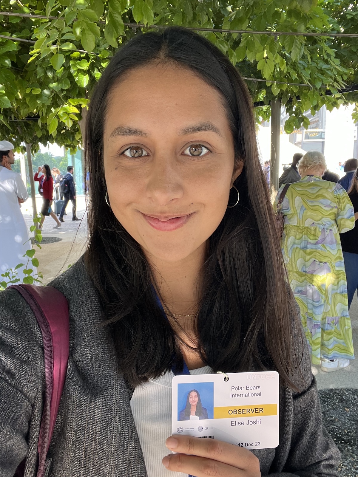 Elise Joshi at COP28 2023