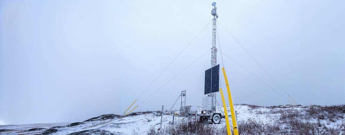 Mobile radar tower