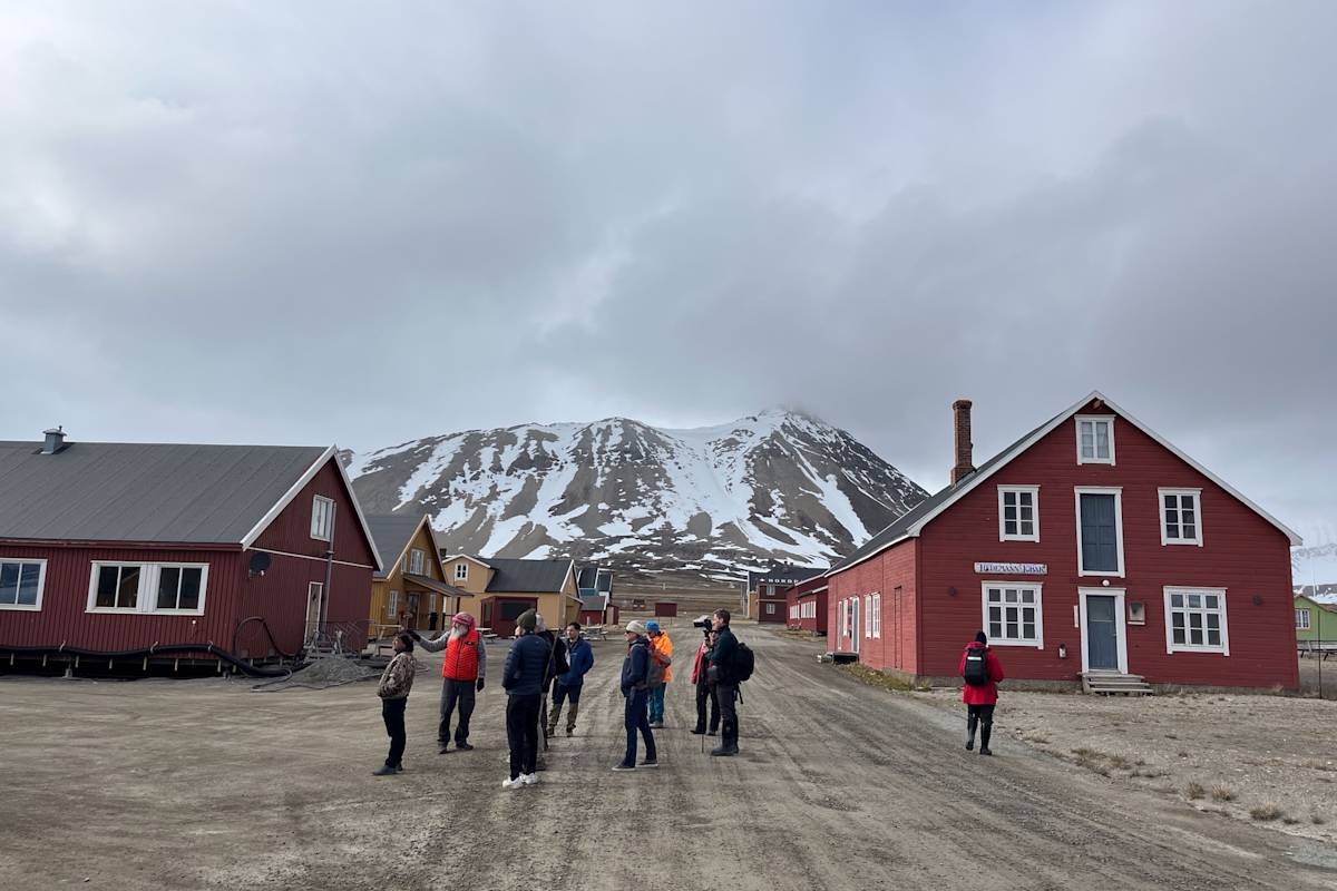 A group of Svalbard and Churchill leaders convene in Svalbard, Norway, to discuss methods to coexist with polar bears