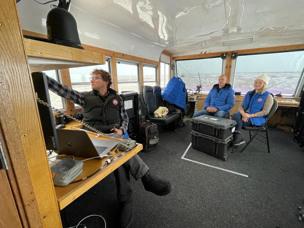 Behind the scenes of Tundra Connections on Buggy One