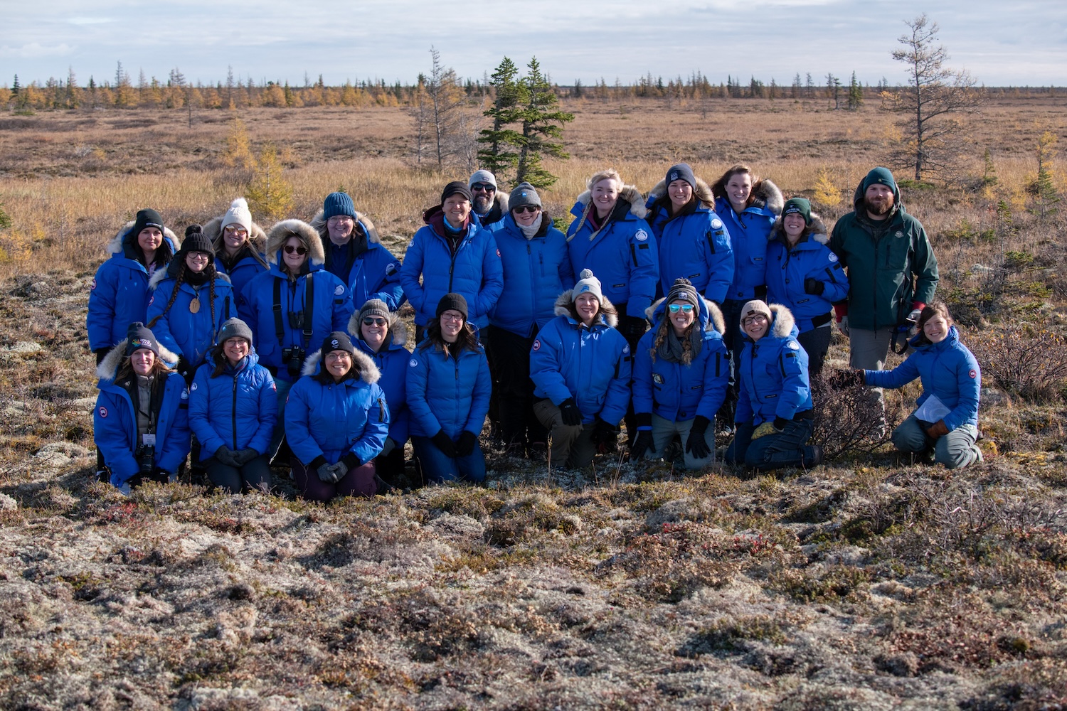 Climate Alliance 2024 on the tundra in Churchill