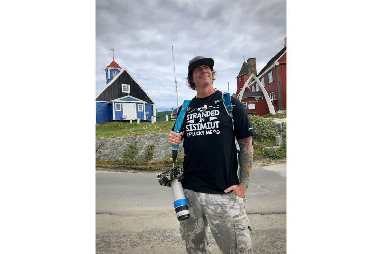 Dave Sandford stranded in Sisimiut