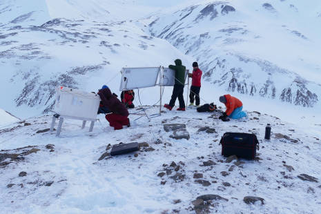 Maternal den study on Svalbard, Norway