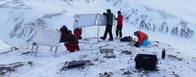 Maternal den study on Svalbard, Norway