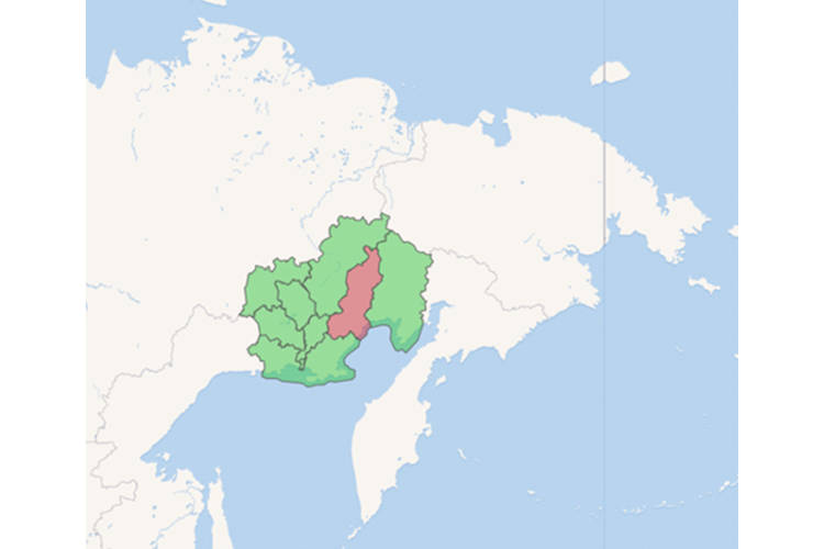 Omsukchansky District of Kamchatka, Wikipedia Maps