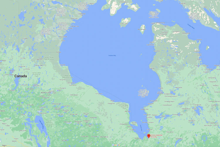Map of James Bay