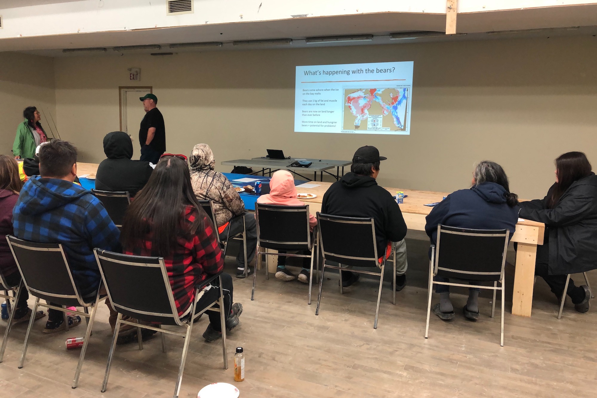 Presentation in Fort Severn