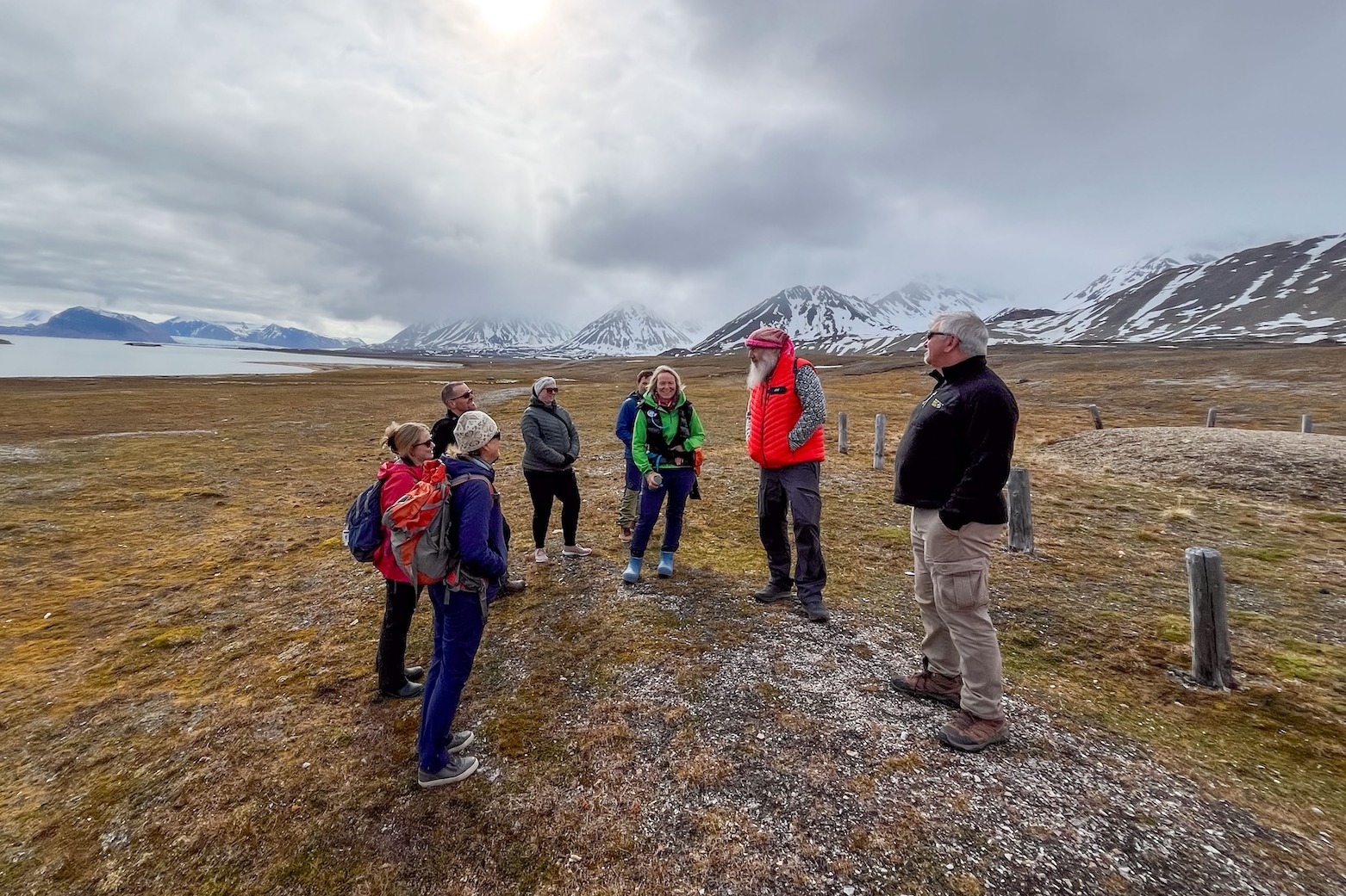 Community leaders during the PBI Community Exchange in Svalbard
