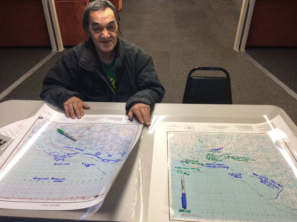 Whaling Captain Edward Nukapigak shares detailed knowledge of polar bear habitat use gathered over a lifetime of observation