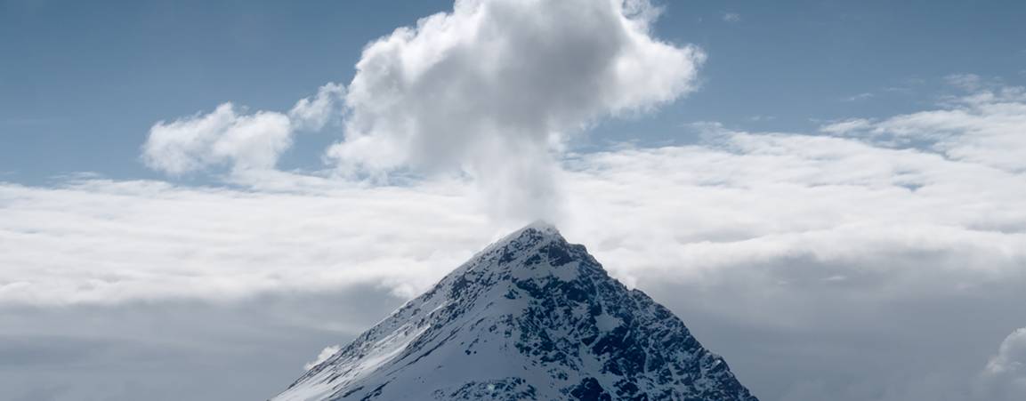 Mountain in Svalbard, Norway