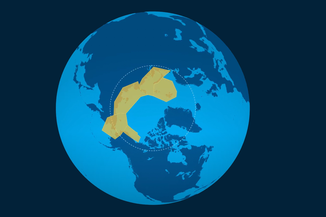 Divergent ice ecoregion map