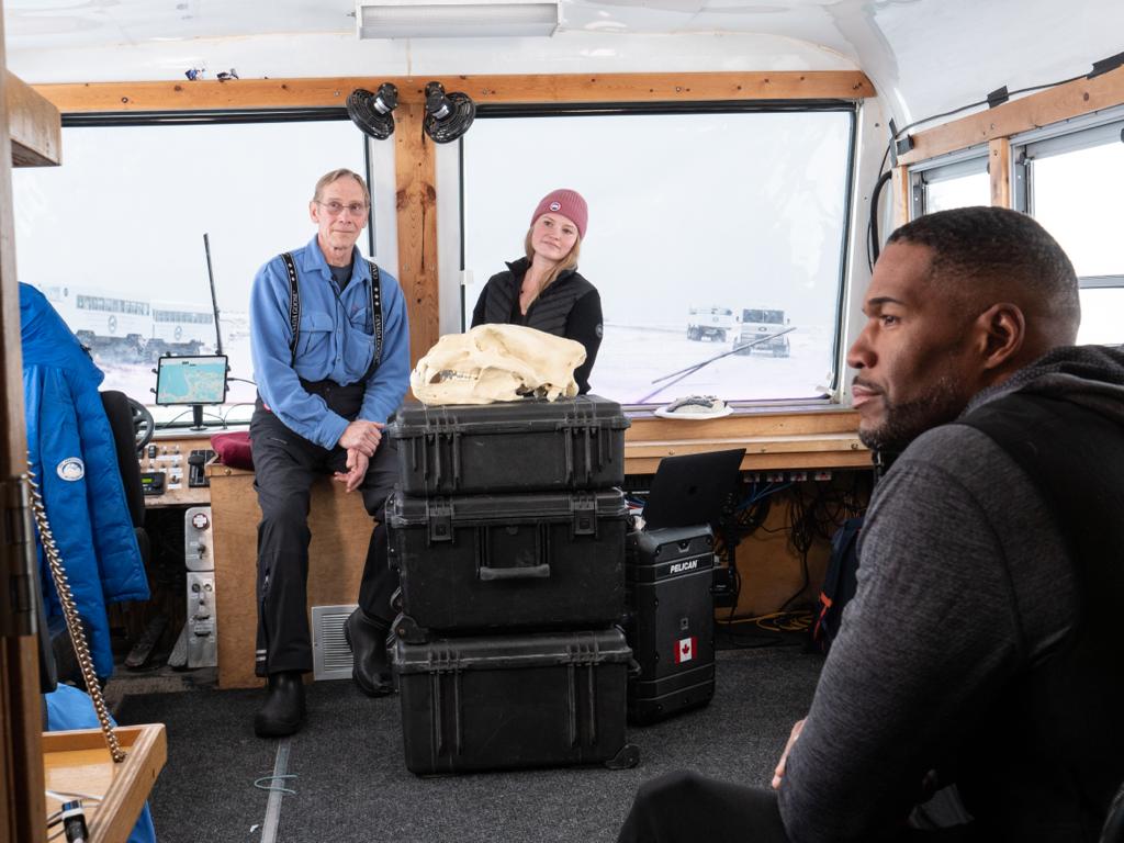 Michael Strahan of Good Morning America on Buggy One
