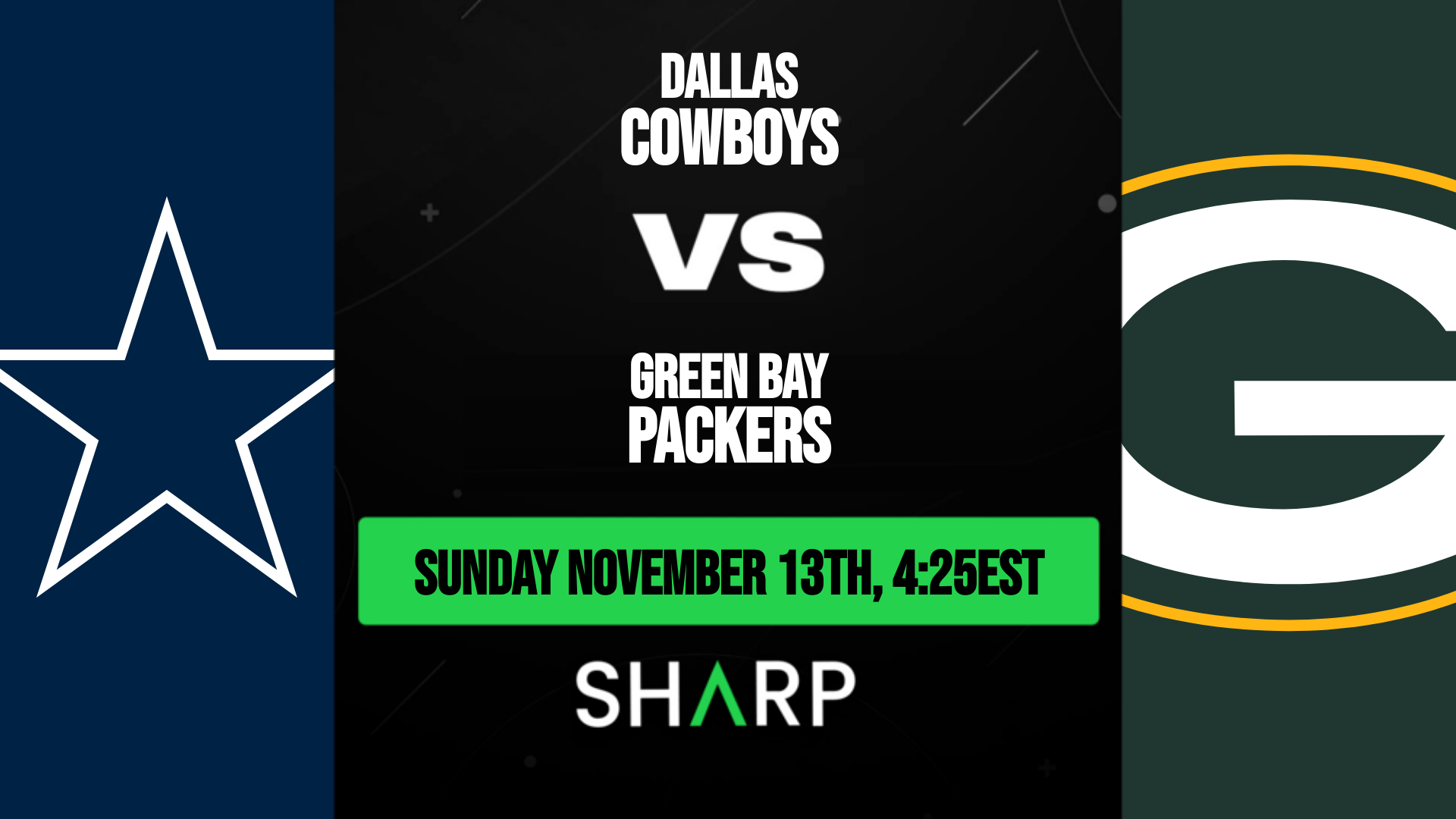 Dallas Cowboys vs Green Bay Packers Matchup Preview - November 13th, 2022