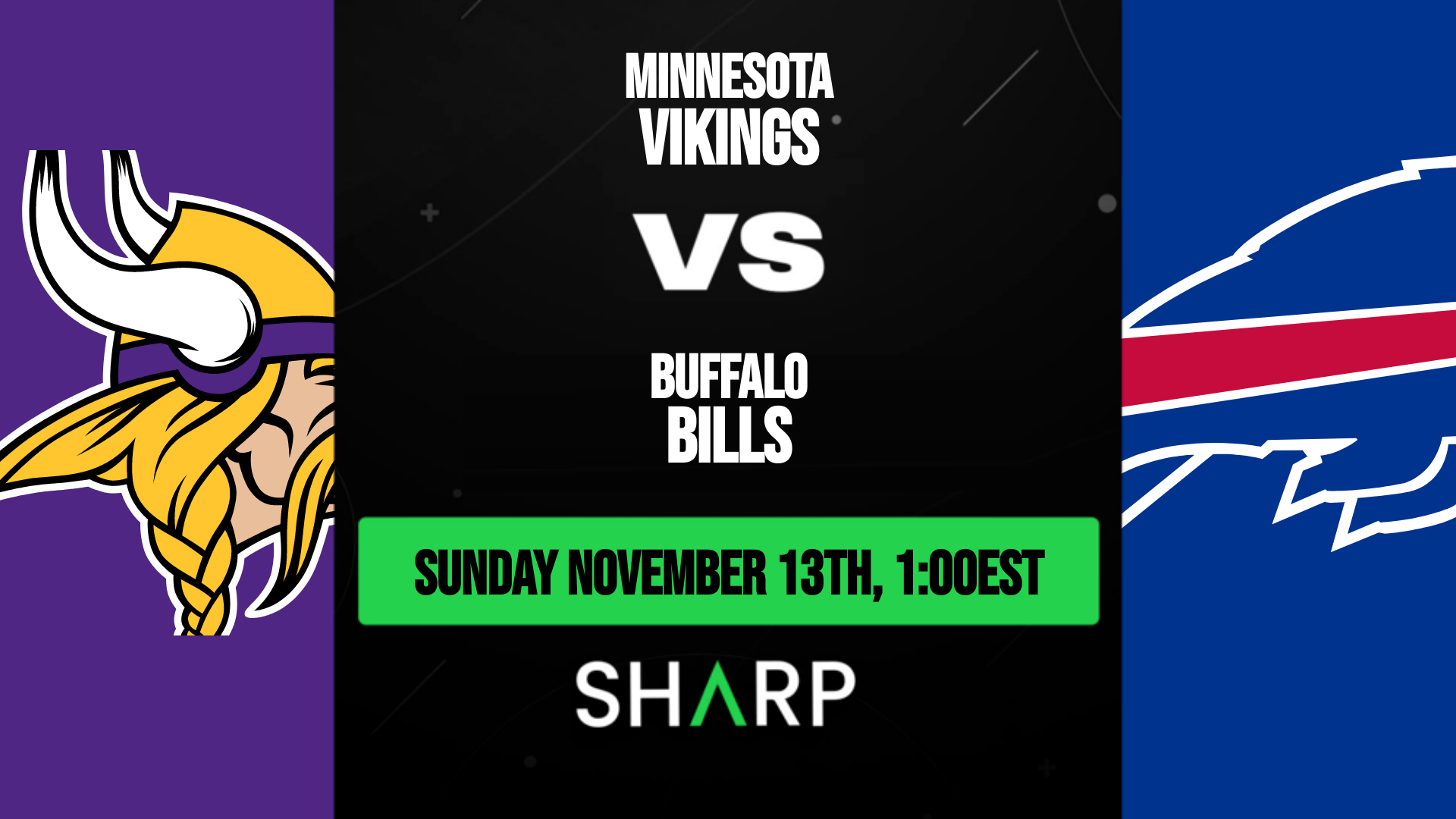 Minnesota Vikings vs Buffalo Bills Matchup Preview - November 13th