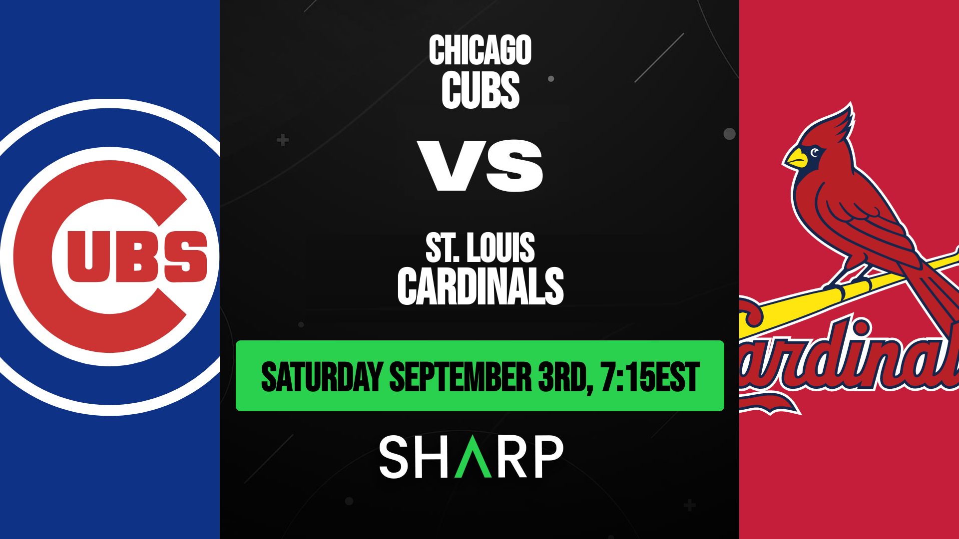 Chicago Cubs St. Louis Cardinals Matchup Preview September 3rd, 2022
