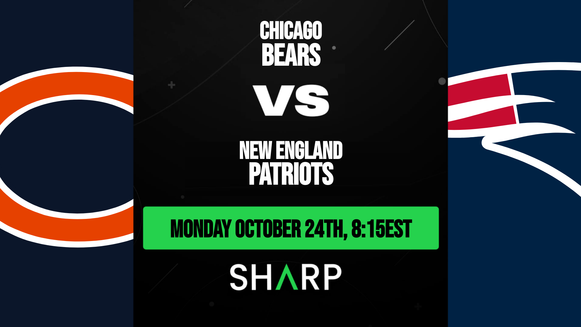 Chicago Bears vs. New England Patriots