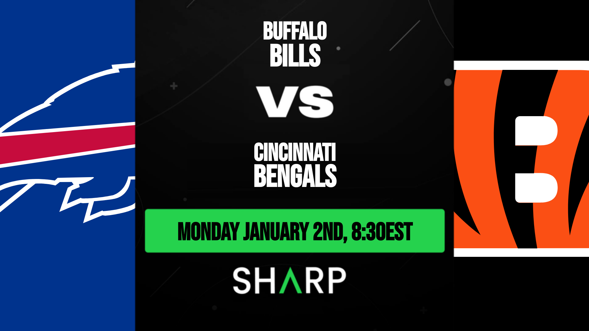 Buffalo Bills vs Cincinnati Bengals Matchup Preview January 2nd, 2023