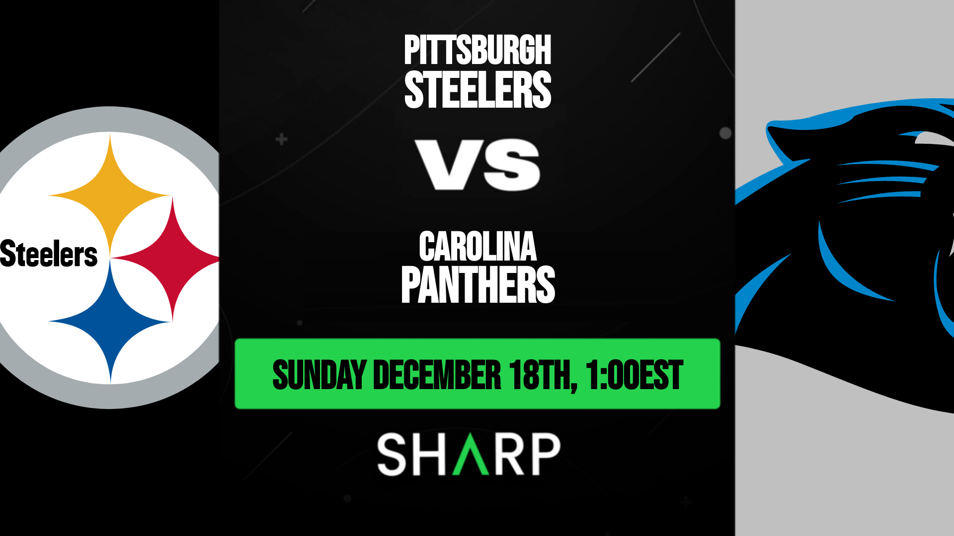 Steelers GameDay Cheat Sheet: Week 15 vs the Carolina Panthers - Steel City  Underground