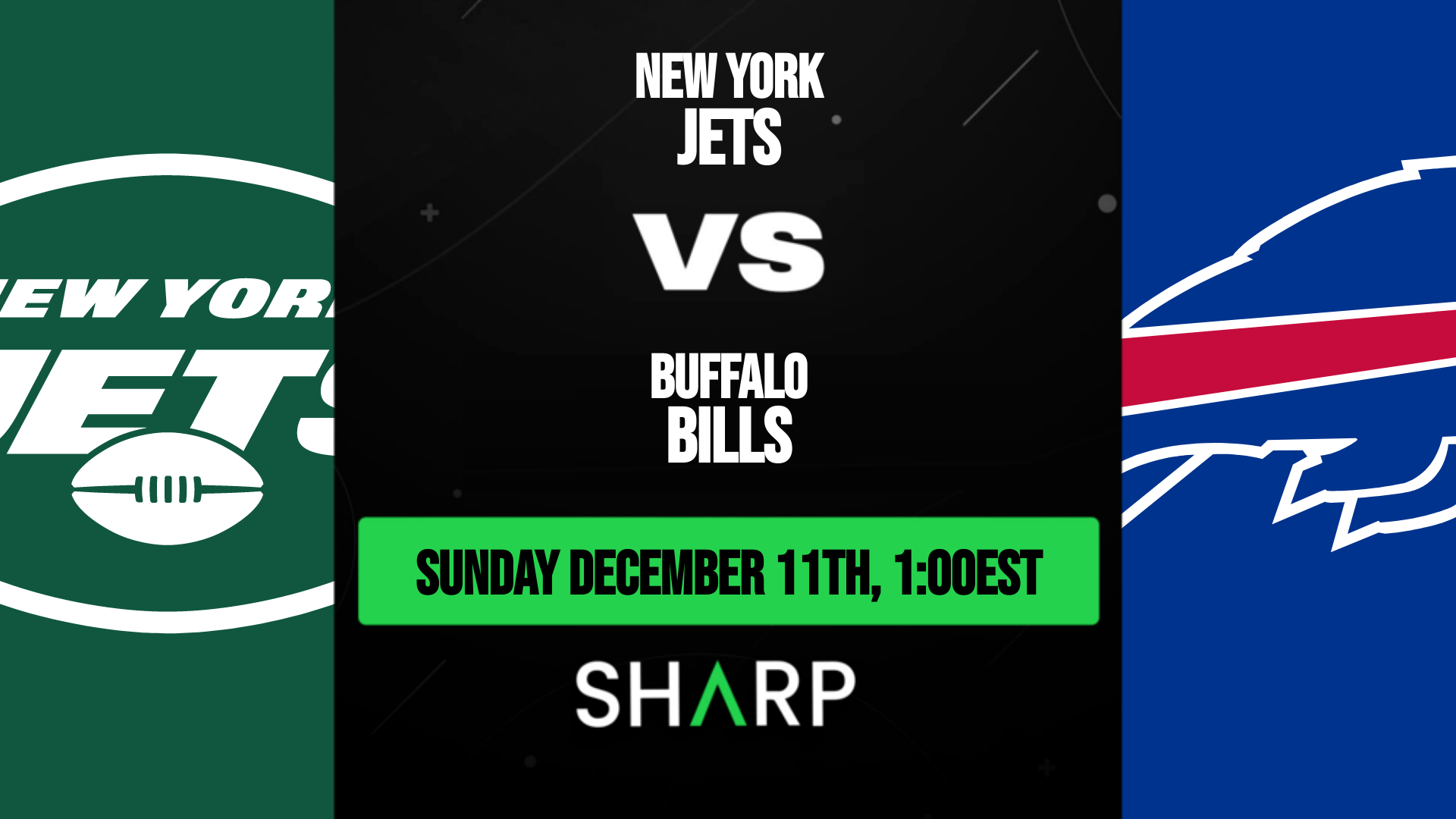 New York Jets vs Buffalo Bills Matchup Preview December 11th, 2022 Sharp App
