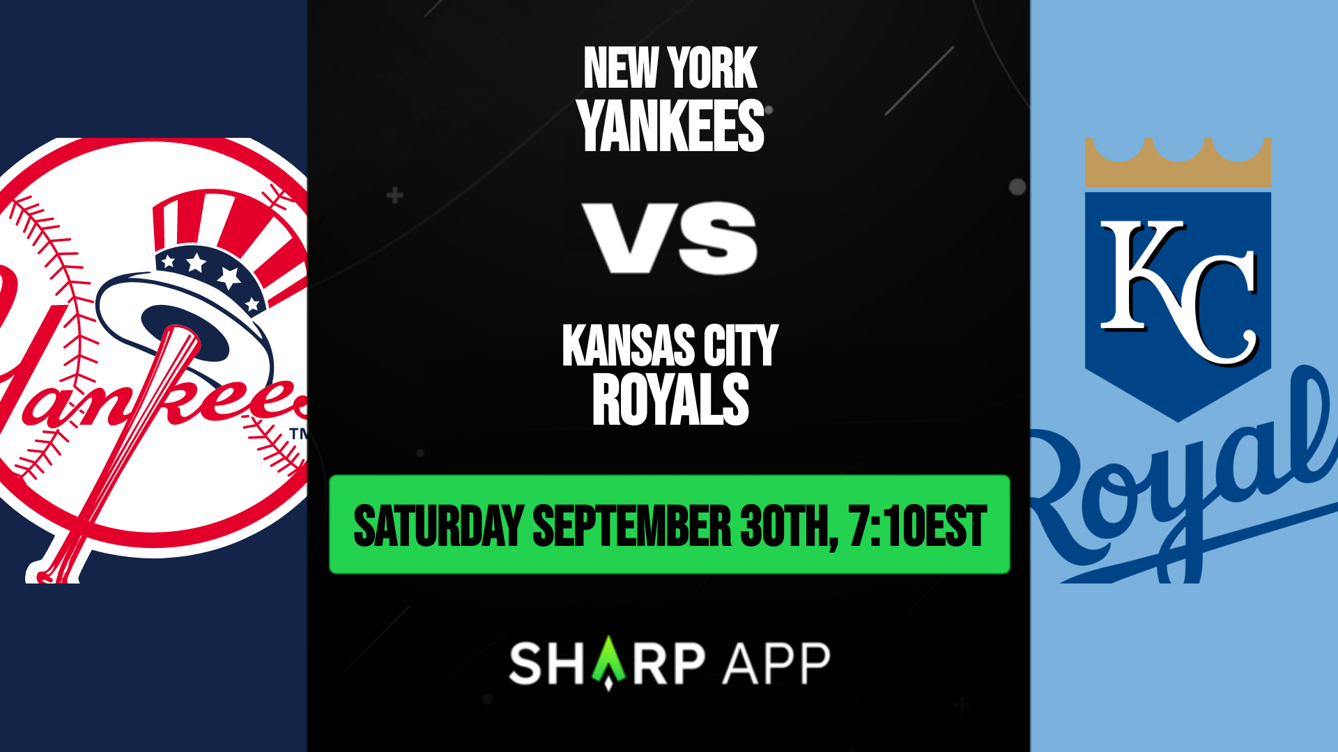 Royals vs. Yankees: Odds, spread, over/under - September 30