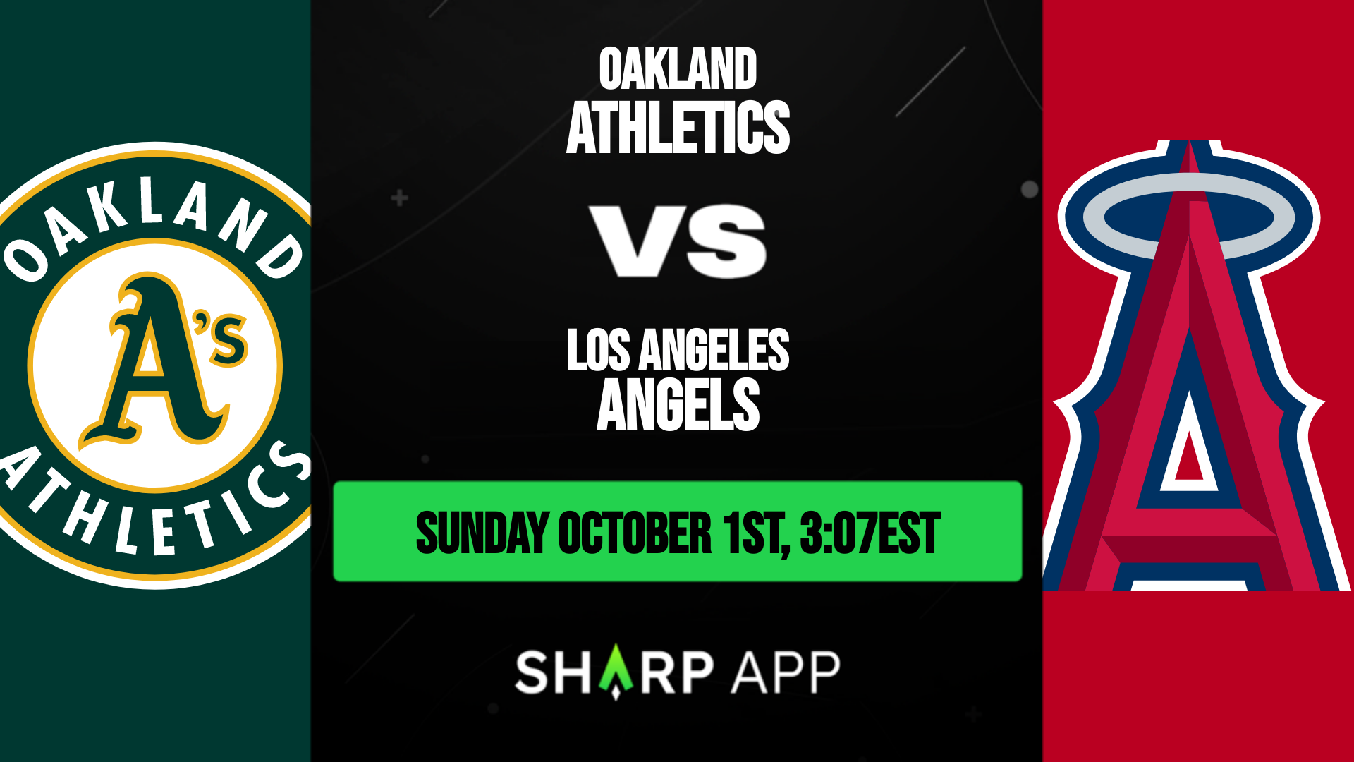 Oakland Athletics vs Los Angeles Angels - October 01, 2023