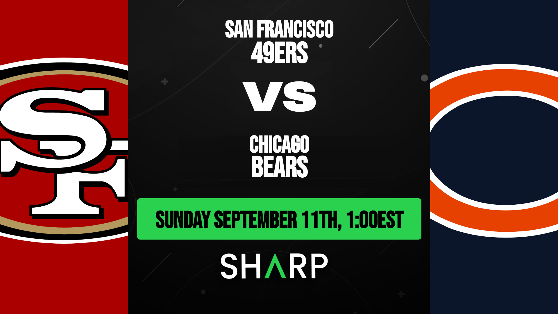 San Francisco 49ers @ Chicago Bears Matchup Preview - September