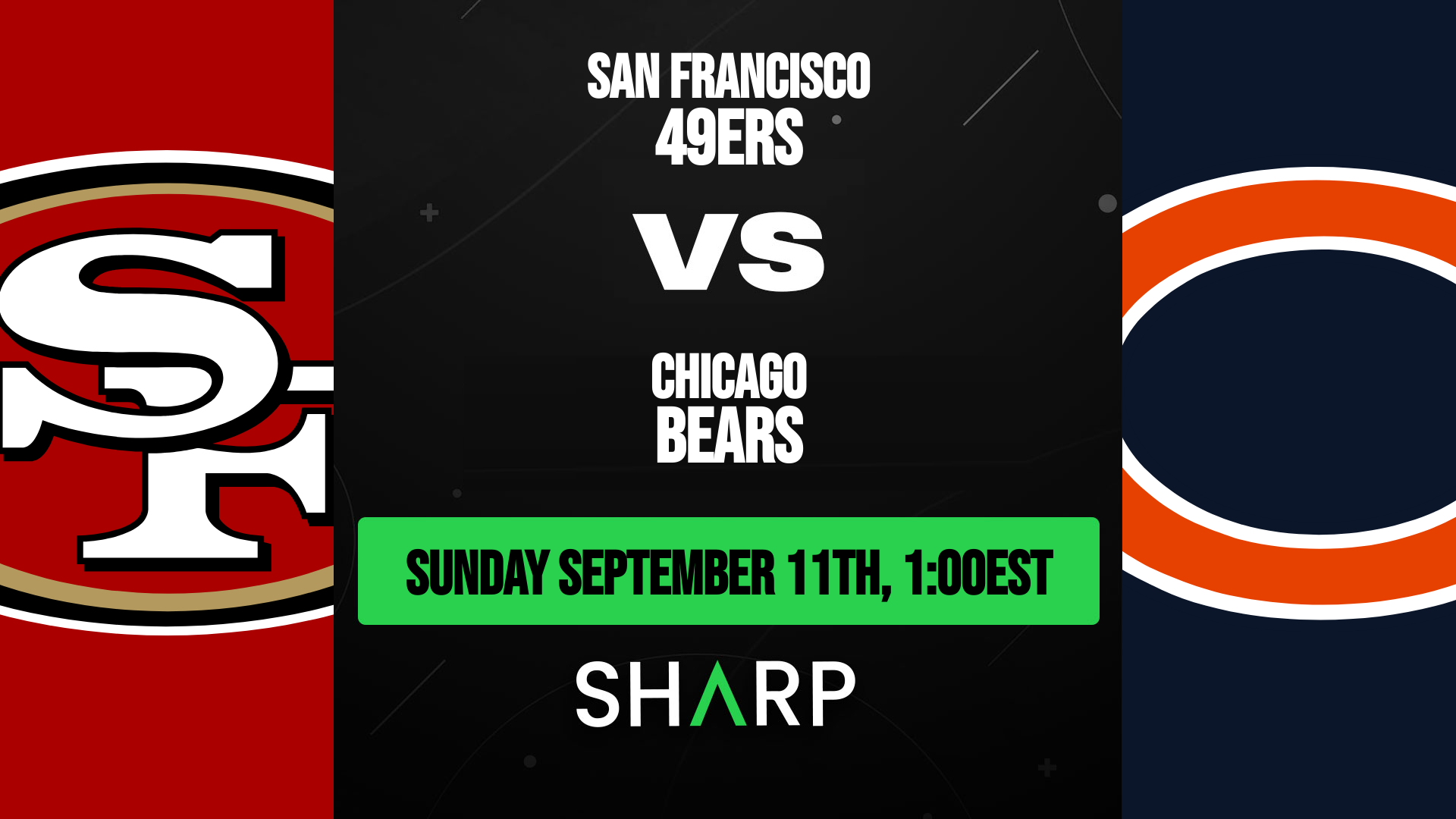 Chicago Bears vs. San Francisco 49ers Tickets