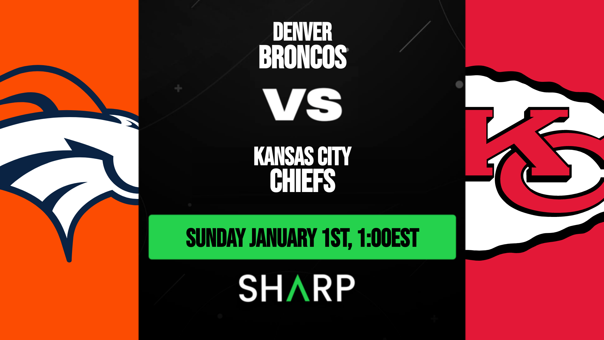 Denver Broncos vs Kansas City Chiefs Matchup Preview - January 1st, 2023