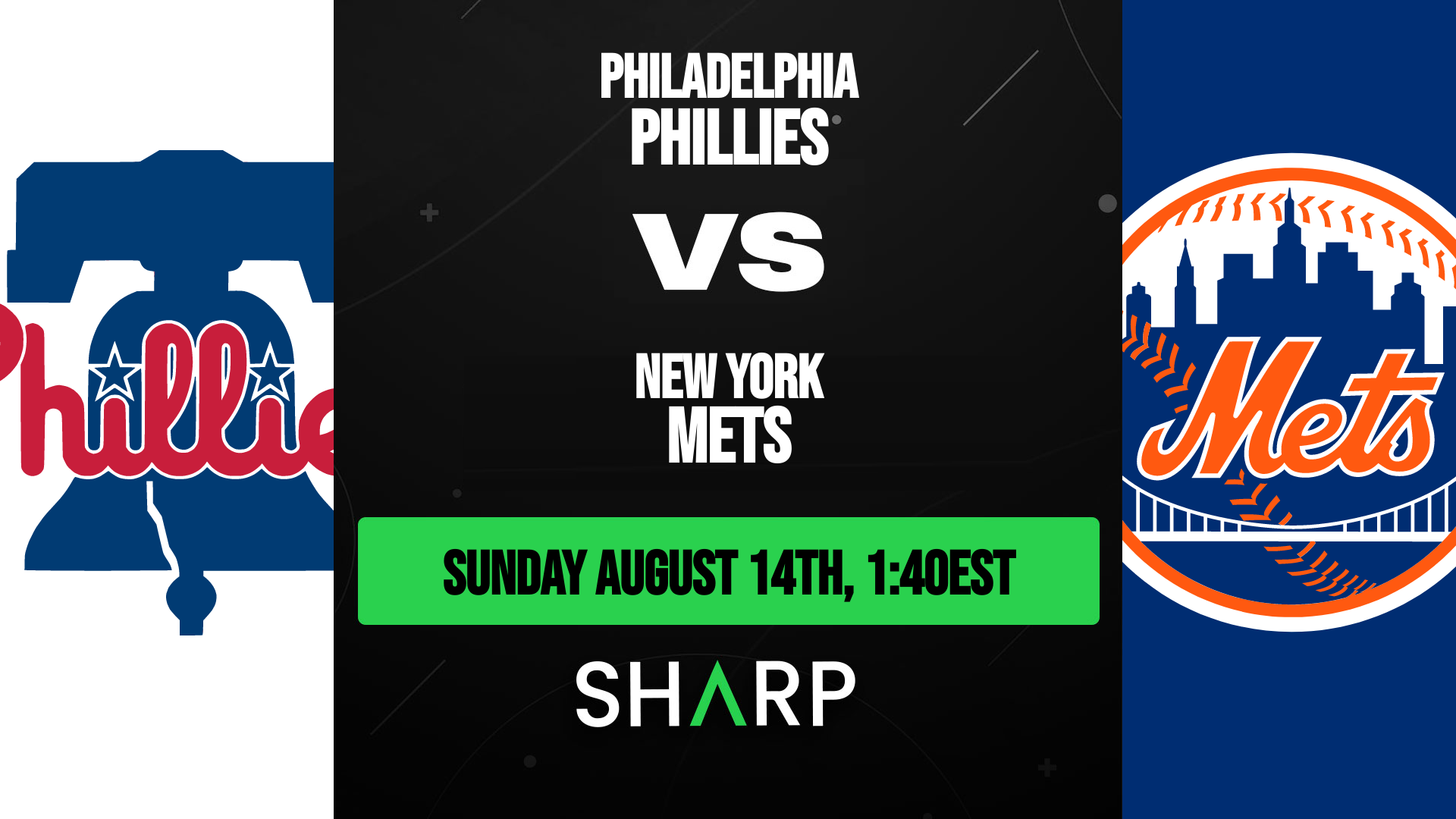 Philadelphia Phillies @ New York Mets Matchup Preview - August 14th, 2022