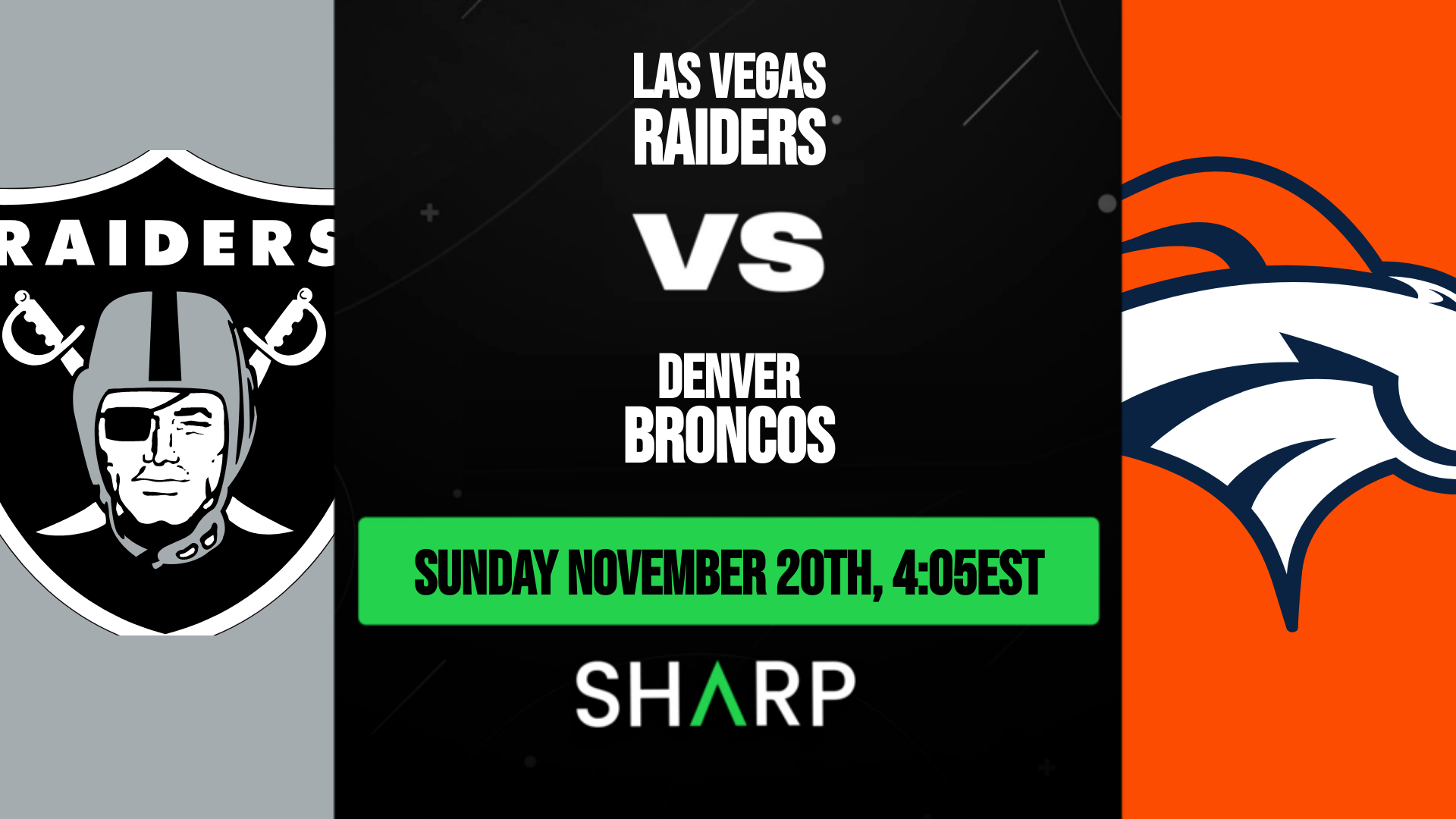 Las Vegas Raiders vs Denver Broncos Matchup Preview - November