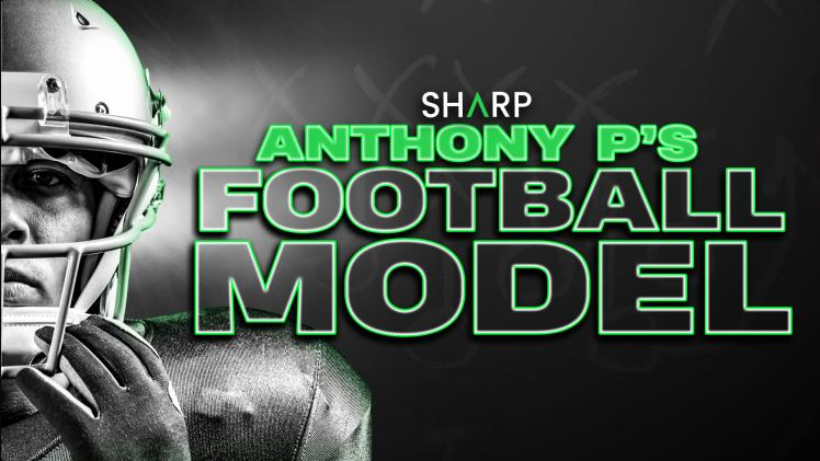 Anthony P's NFL week 10 model projections