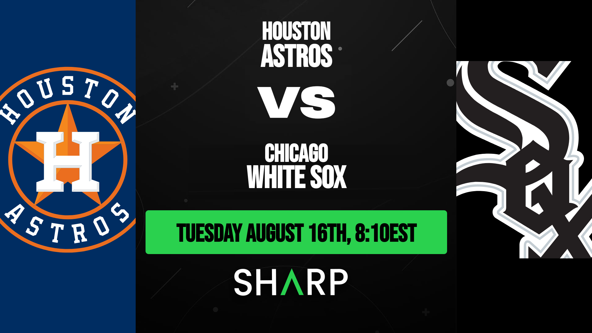 Houston Astros @ Chicago White Sox Matchup Preview - August 16th, 2022