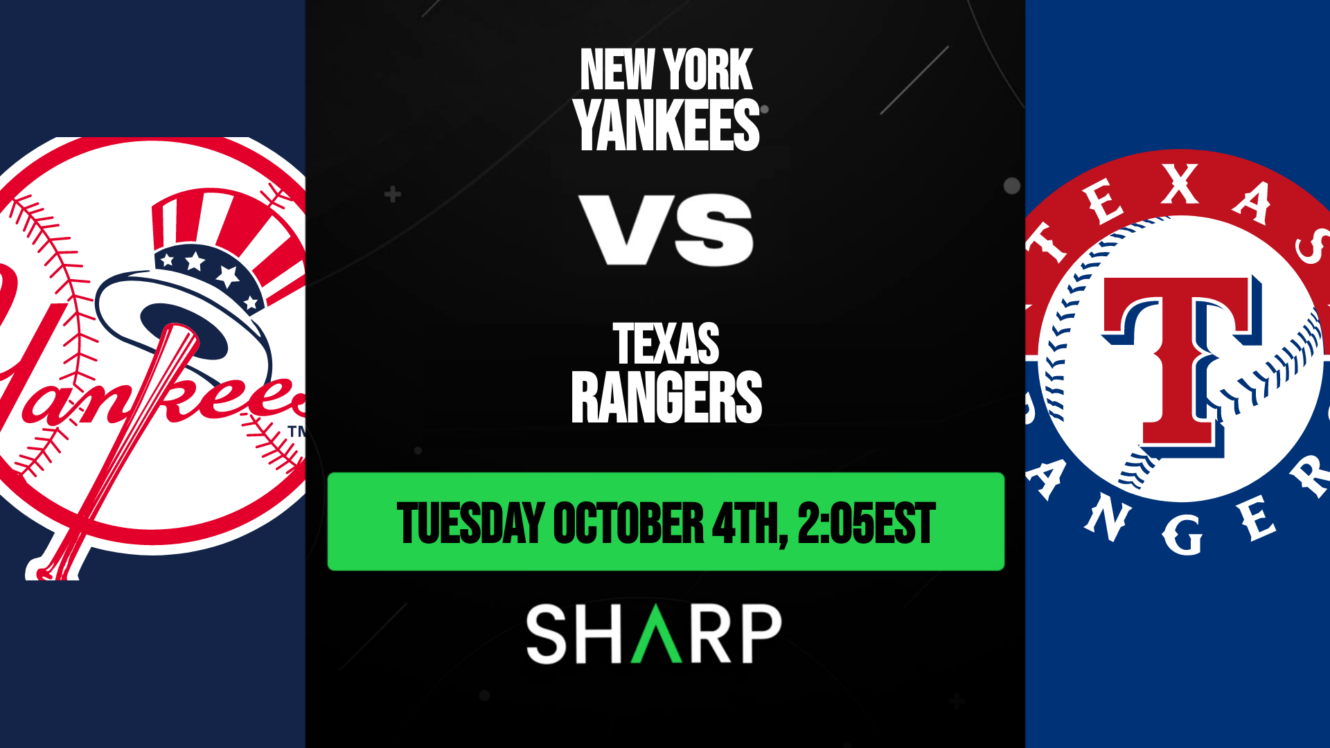 New York Yankees vs Texas Rangers Matchup Preview - October 4th, 2022