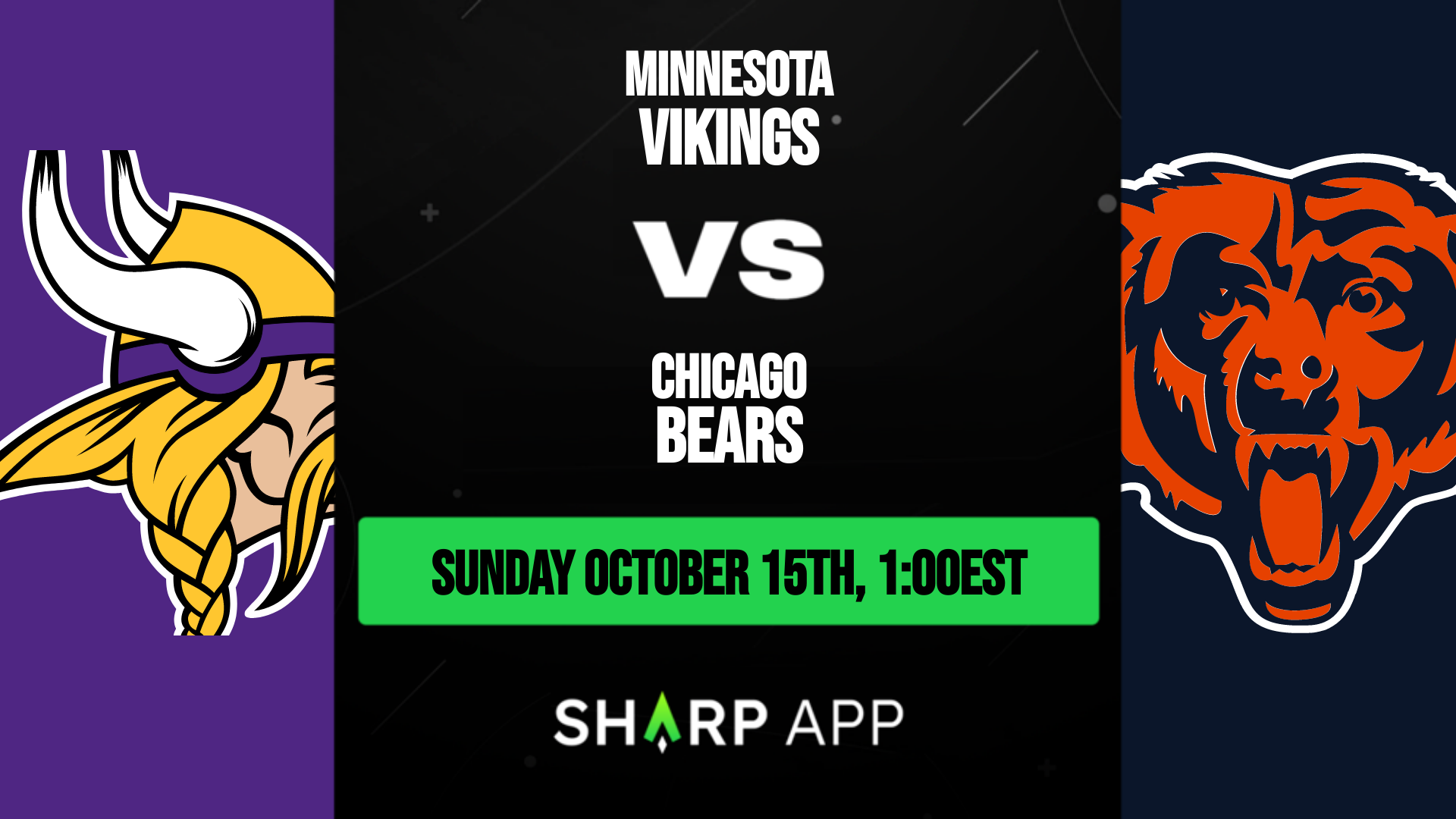 Chicago Bears vs. Minnesota Vikings Tickets Oct 15, 2023 Chicago