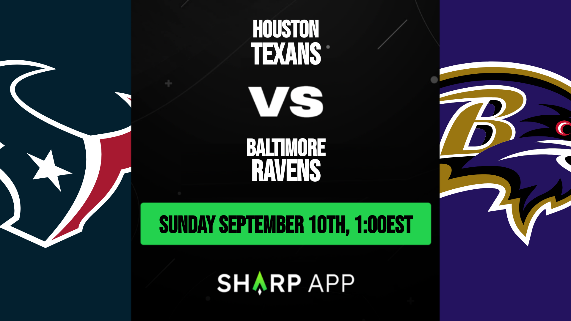 Texans vs Ravens Betting Trends, Odds, and Insights - September 10th, 2023