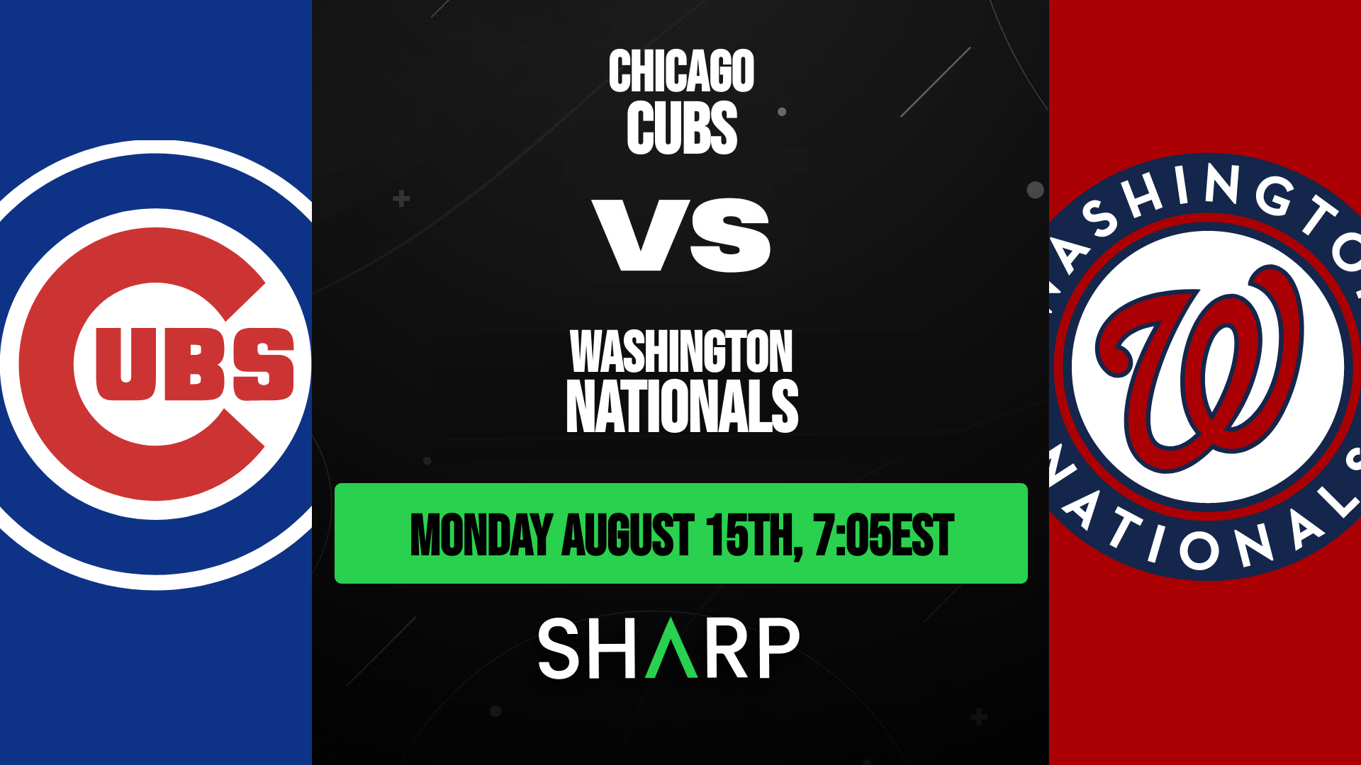 Chicago Cubs @ Washington Nationals Matchup Preview - August 15th, 2022