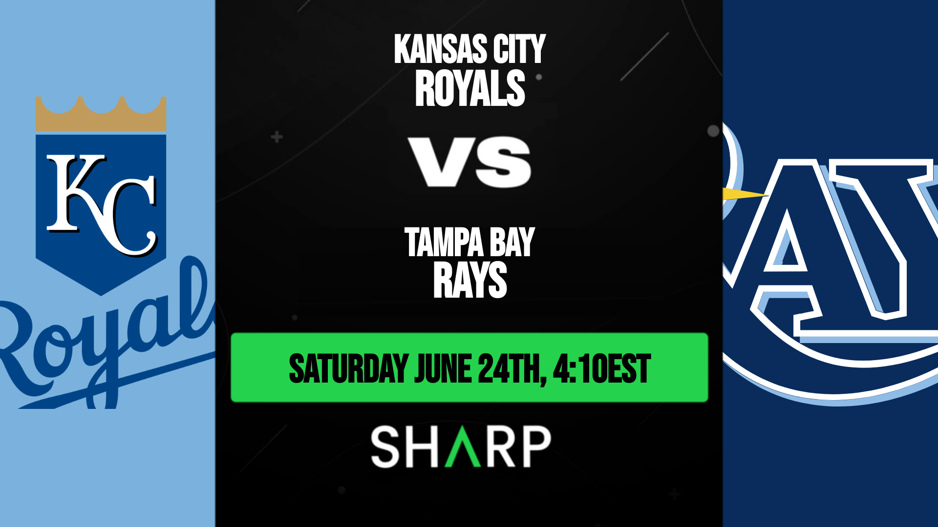 Tampa Bay Rays vs Kansas City Royals June 24, 2023 TODAY