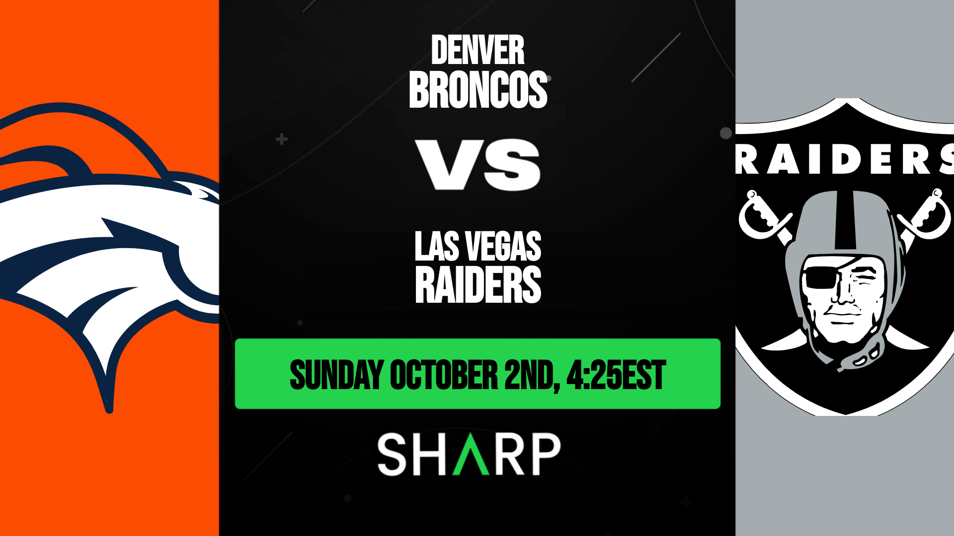 Denver Broncos vs Las Vegas Raiders Matchup Preview - October 2nd, 2022