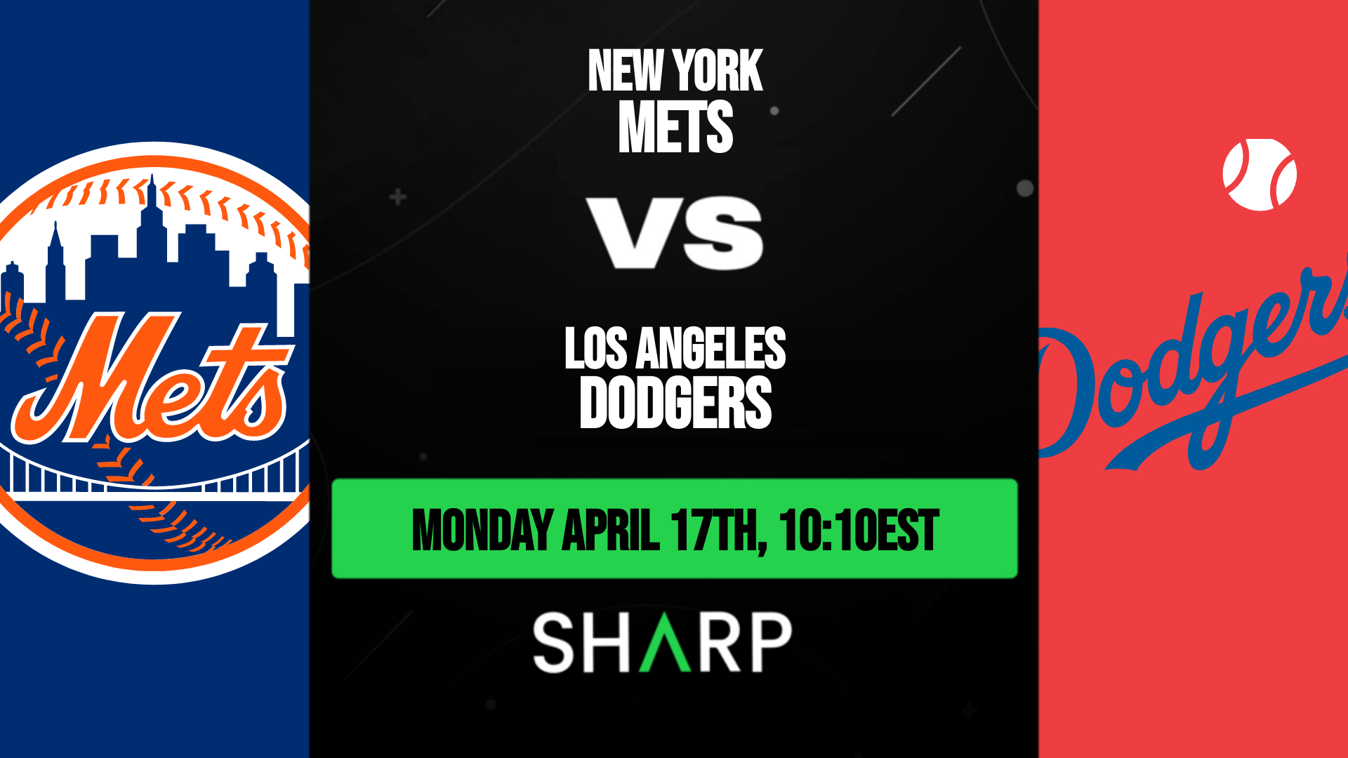 New York Mets vs Los Angeles Dodgers Matchup Preview April 17th, 2023