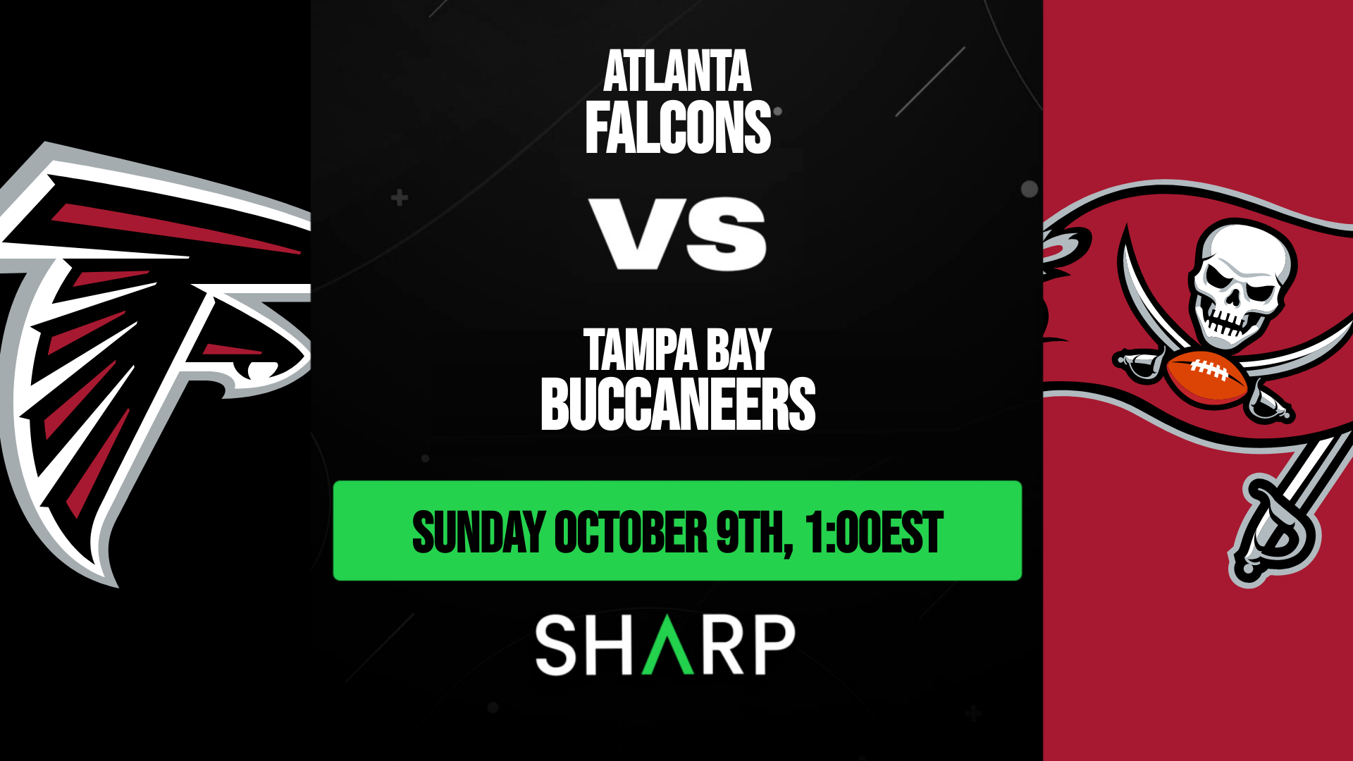 Atlanta Falcons vs Tampa Bay Buccaneers Matchup Preview - October 9th, 2022