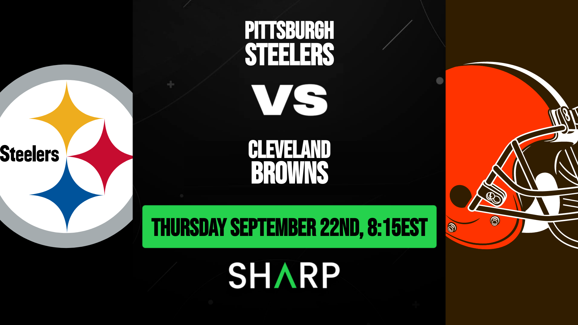 pittsburgh steelers vs cleveland browns 2022