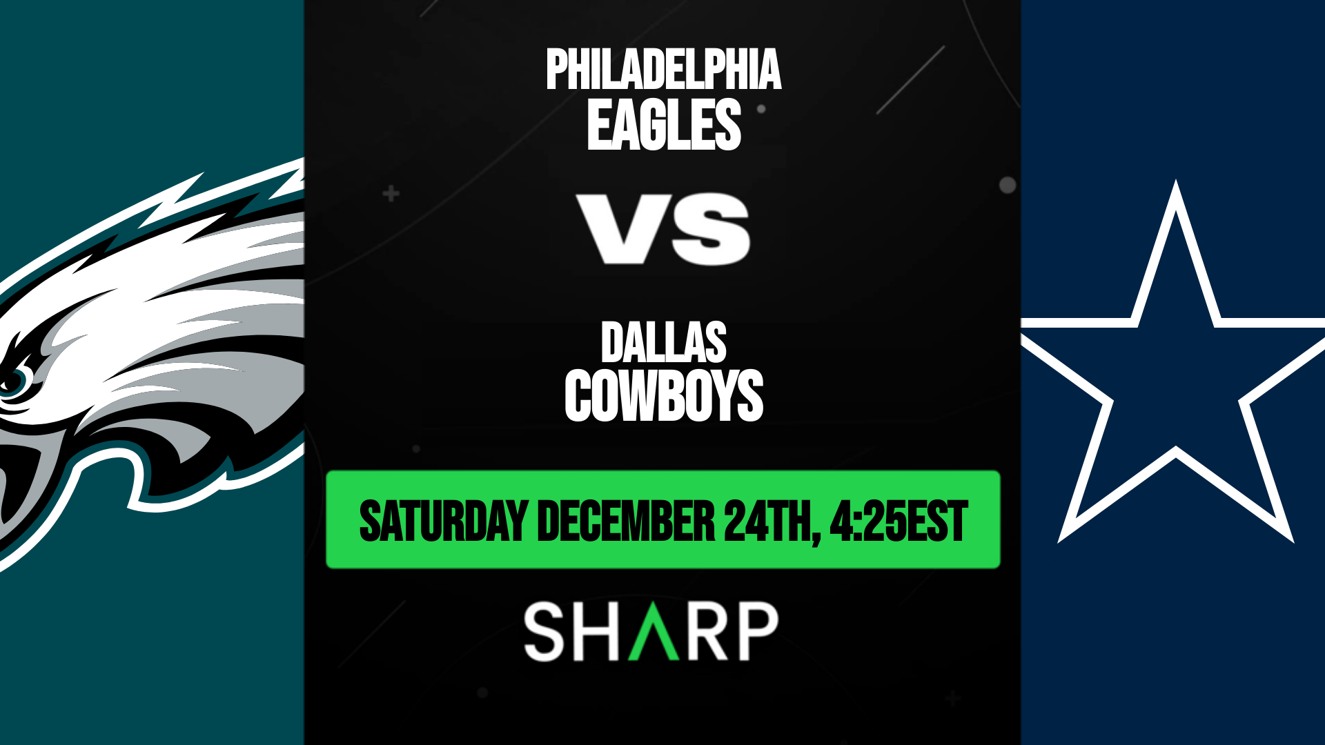 Philadelphia Eagles vs Dallas Cowboys Matchup Preview December 24th