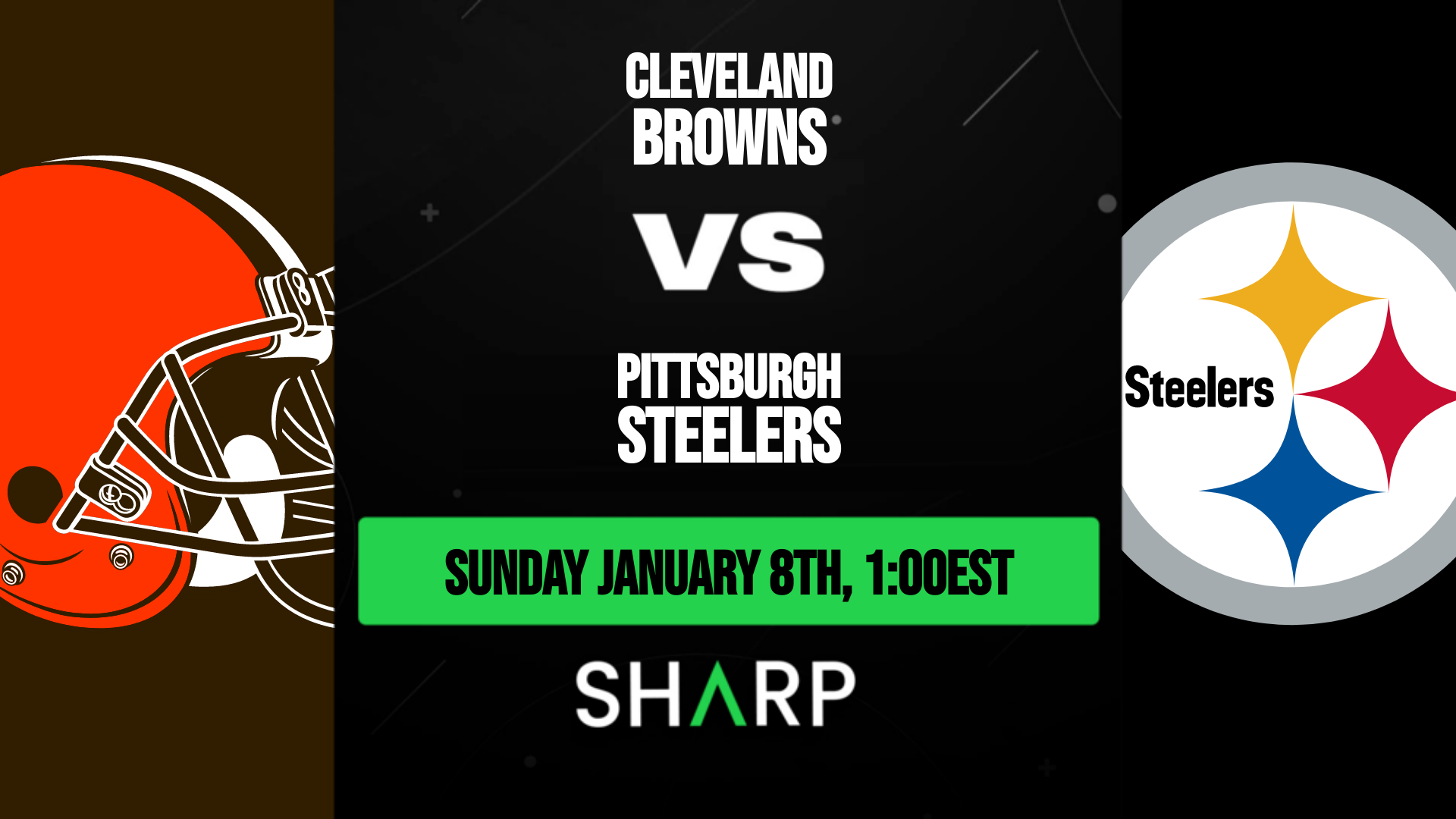 Pittsburgh Steelers vs. Cleveland Browns: January 8, 2023